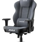 AKRACING Master Max Aerotex : Chaise de Jeu Gris en Similicuir