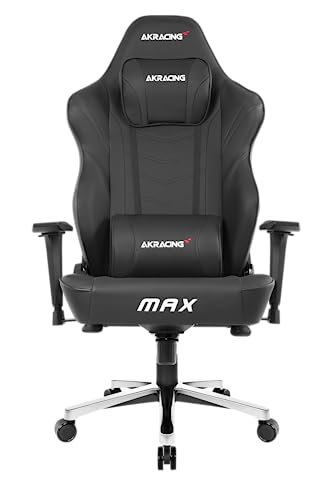 AKRacing Masters Série Max : Siège Gaming Confortable et Ergonomique