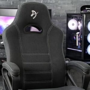 Arozzi Enzo Fauteuil Gris en Tissu Woven – Confort Optimal