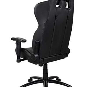 Arozzi Inizio Chaise de Bureau Ergonomique Noir et Gris avec Support Lombaire