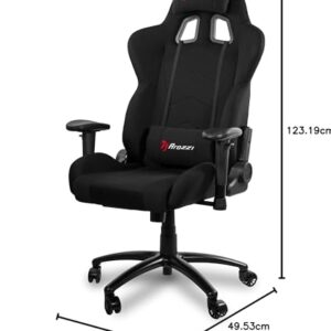 Arozzi Inizio Chaise de Bureau Noir – Confort Ergonomique