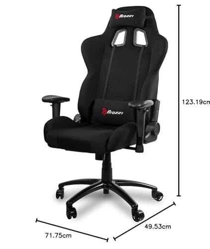 Arozzi Inizio Chaise de Bureau Noir – Confort Ergonomique