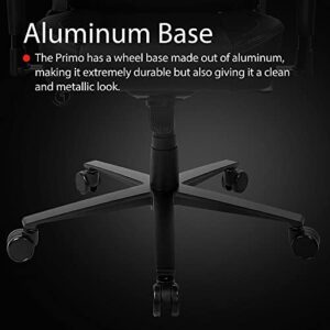 Arozzi Primo Noir PU avec Logo Doré – Chaise de jeu ergonomique