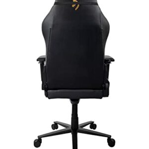 Arozzi Primo Noir PU avec Logo Doré – Chaise de jeu ergonomique