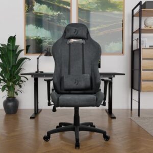 Arozzi Torretta Premium Chaise Ergonomique de Bureau et Gaming – Gris Foncé