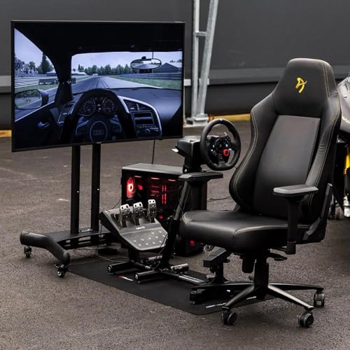 Arozzi Velocità : Simulateur de Course en métal noir 78x39x40 cm