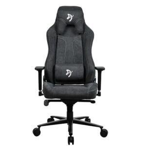 Arozzi Vernazza Gaming Chair – Dark Grey Fabric Seat