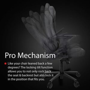 Arozzi Vernazza Soft Fabric™ Chaise de Bureau Gris Foncé