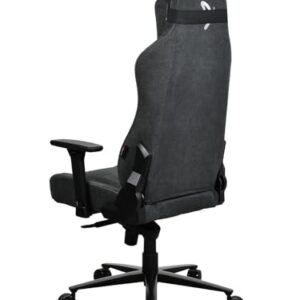 Arozzi Vernazza Soft Fabric™ Chaise de Bureau Gris Foncé