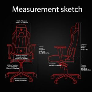 Arozzi Vernazza Soft Fabric™ Chaise de Bureau Gris Foncé