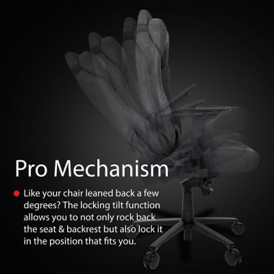 Arozzi Vernazza Soft Fabric™ Chaise de Bureau Gris Foncé