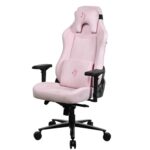 Arozzi Vernazza Supersoft™ Chaise Gaming Luxe Rose avec Accoudoirs 4D