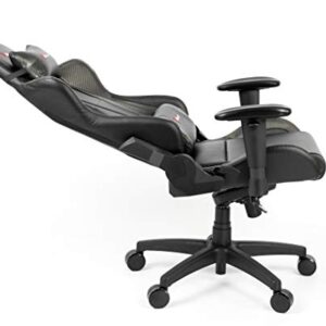 Arozzi Verona V2 Pro Fauteuil en Faux Cuir Carbone Noir 47×52,5×135 cm