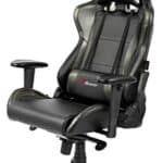 Arozzi Verona V2 Pro Fauteuil en Faux Cuir Carbone Noir 47x52,5x135 cm