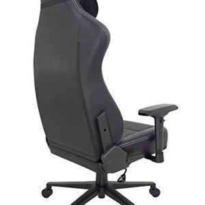 Siège Gamer ORAXEAT MX850 avec Coussin Lombaire et Tête – Noir/Blanc