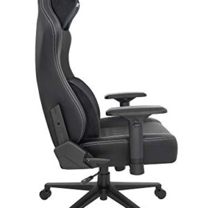Siège Gamer ORAXEAT MX850 avec Coussin Lombaire et Tête – Noir/Blanc