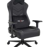 Siège Gamer ORAXEAT MX850 avec Coussin Lombaire et Tête - Noir/Blanc