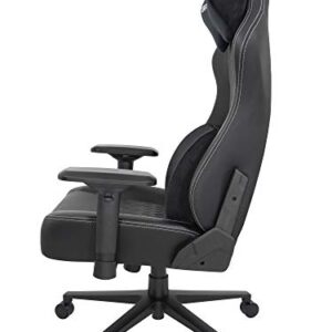 Siège Gamer ORAXEAT MX850 avec Coussin Lombaire et Tête – Noir/Blanc