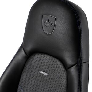 noblechairs ICON Chaise de Gaming en Cuir Synthétique – Noir/Bleu