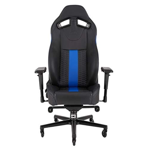 Fauteuil Gaming T2 Road Warrior Ergonomique Noir/Bleu – Montage Facile, Accoudoirs 4D