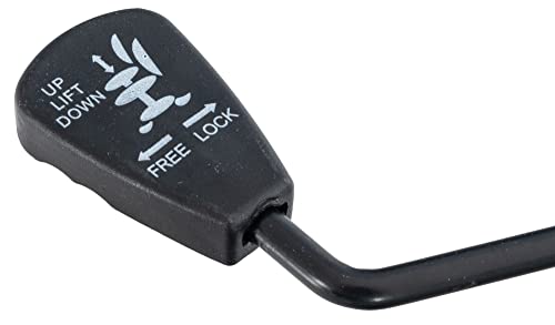 CLP Mécanisme de Contrôle d’Inclinaison à Levier pour Fauteuils Noir