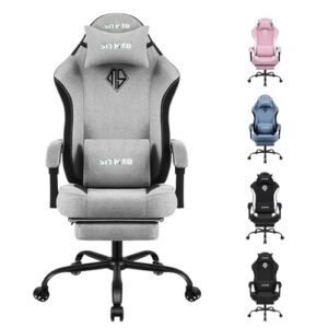Chaise Ergonomique SITMOD avec Repose-Pieds pour Gaming et Bureau