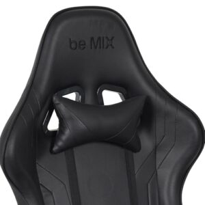 Chaise Gamer HOME DECO FACTORY HD7100 en Métal Noir – 60×125-133×69