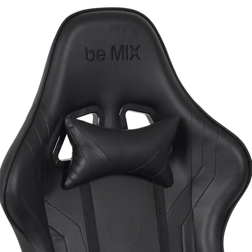 Chaise Gamer HOME DECO FACTORY HD7100 en Métal Noir – 60×125-133×69