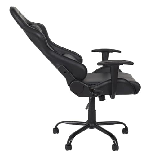 Chaise Gamer HOME DECO FACTORY HD7100 en Métal Noir – 60×125-133×69