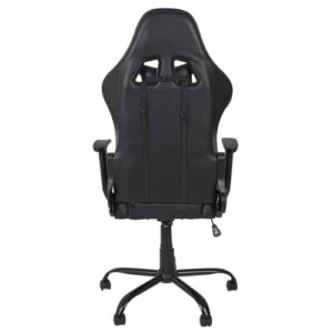 Chaise Gamer HOME DECO FACTORY HD7100 en Métal Noir – 60×125-133×69
