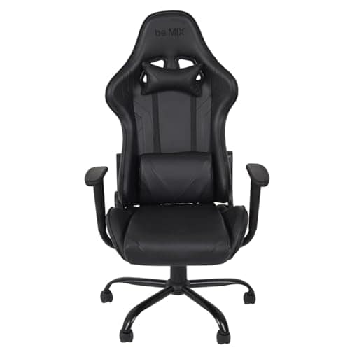 Chaise Gamer HOME DECO FACTORY HD7100 en Métal Noir – 60×125-133×69