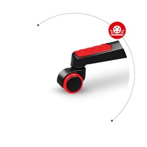 Chaise Gamer Huzaro Force 6.2 – Ergonomique, Réglable, Tissu HD, Rouge