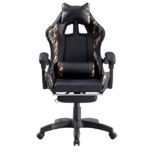 Chaise Gaming Brigros en Simili Cuir Camouflage – Confort Optimal
