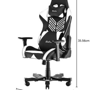 Chaise Gaming Clutch Chairz en Simili Cuir Gris – Large