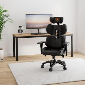 Chaise Gaming Cougar CGR-TER en Simili Cuir Noir