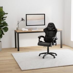 Chaise Gaming DRIFT DR35 – Similicuir, Inclinable, Rembourrée et Réglable Noir