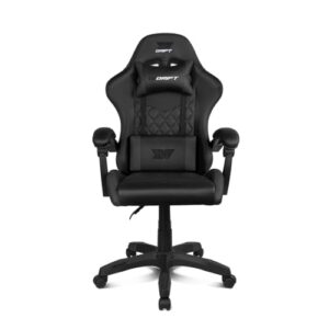 Chaise Gaming DRIFT DR35 – Similicuir, Inclinable, Rembourrée et Réglable Noir
