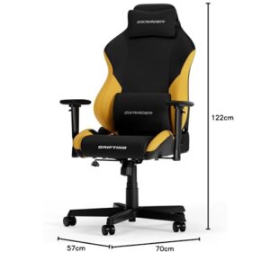 Chaise Gaming DXRacer DRIFTING L Noir & Jaune en Cuir ÉPU