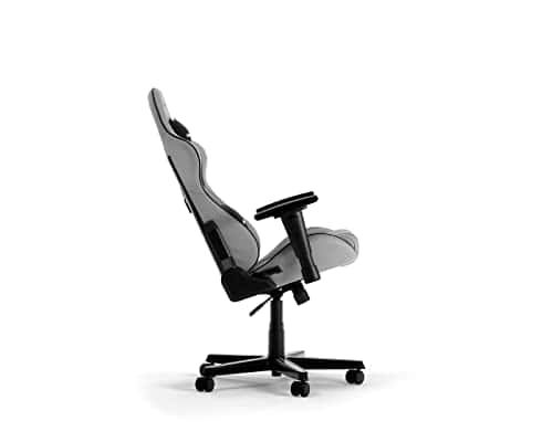 Chaise Gaming DXRacer FORMULA L Gris & Noir en PVC Cuir