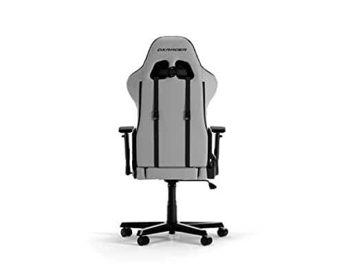 Chaise Gaming DXRacer FORMULA L Gris & Noir en PVC Cuir
