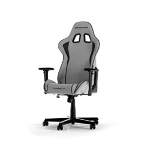 Chaise Gaming DXRacer FORMULA L Gris & Noir en PVC Cuir