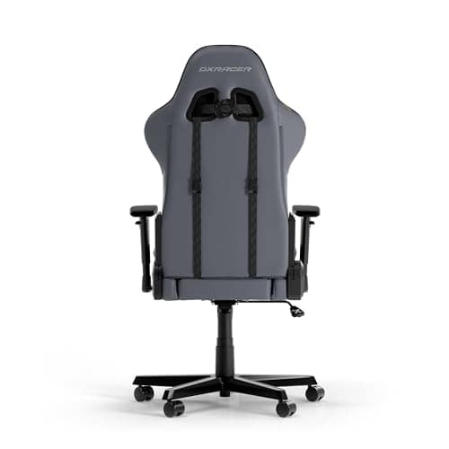 Chaise Gaming DXRacer FORMULA L Gris & Noir en PVC Cuir