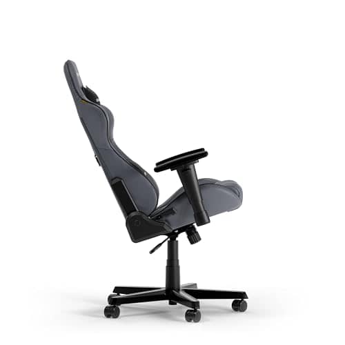 Chaise Gaming DXRacer FORMULA L Gris & Noir en PVC Cuir