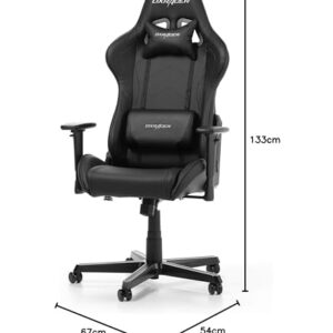Chaise Gaming DXRacer FORMULA L Noir PVC Cuir – L’Originale