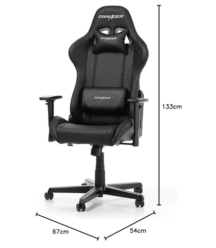Chaise Gaming DXRacer FORMULA L Noir PVC Cuir – L’Originale