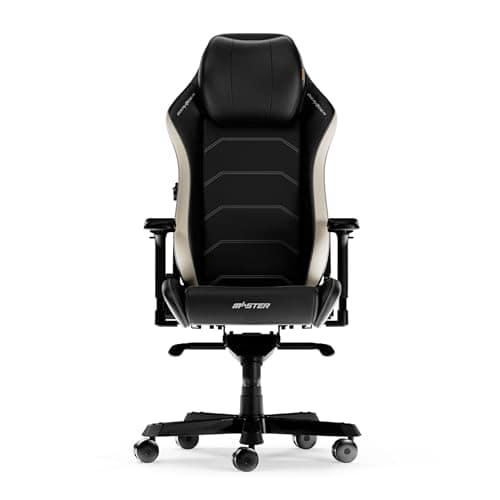 Chaise Gaming DXRacer MASTER XL Noir & Blanc en Microfibre Cuir