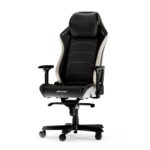 Chaise Gaming DXRacer MASTER XL Noir & Blanc en Microfibre Cuir