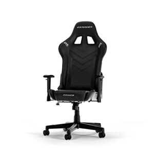 Chaise Gaming DXRacer PRINCE L Noir en PVC Cuir Originale