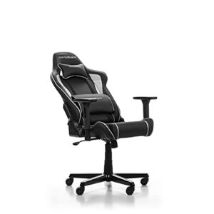 Chaise Gaming DXRacer Prince P08 Similicuir Noir-Gris jusqu’à 1,85 m
