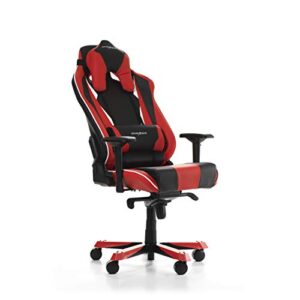 Chaise Gaming DXRacer Sentinel S28 Similicuir Noir, Blanc et Rouge